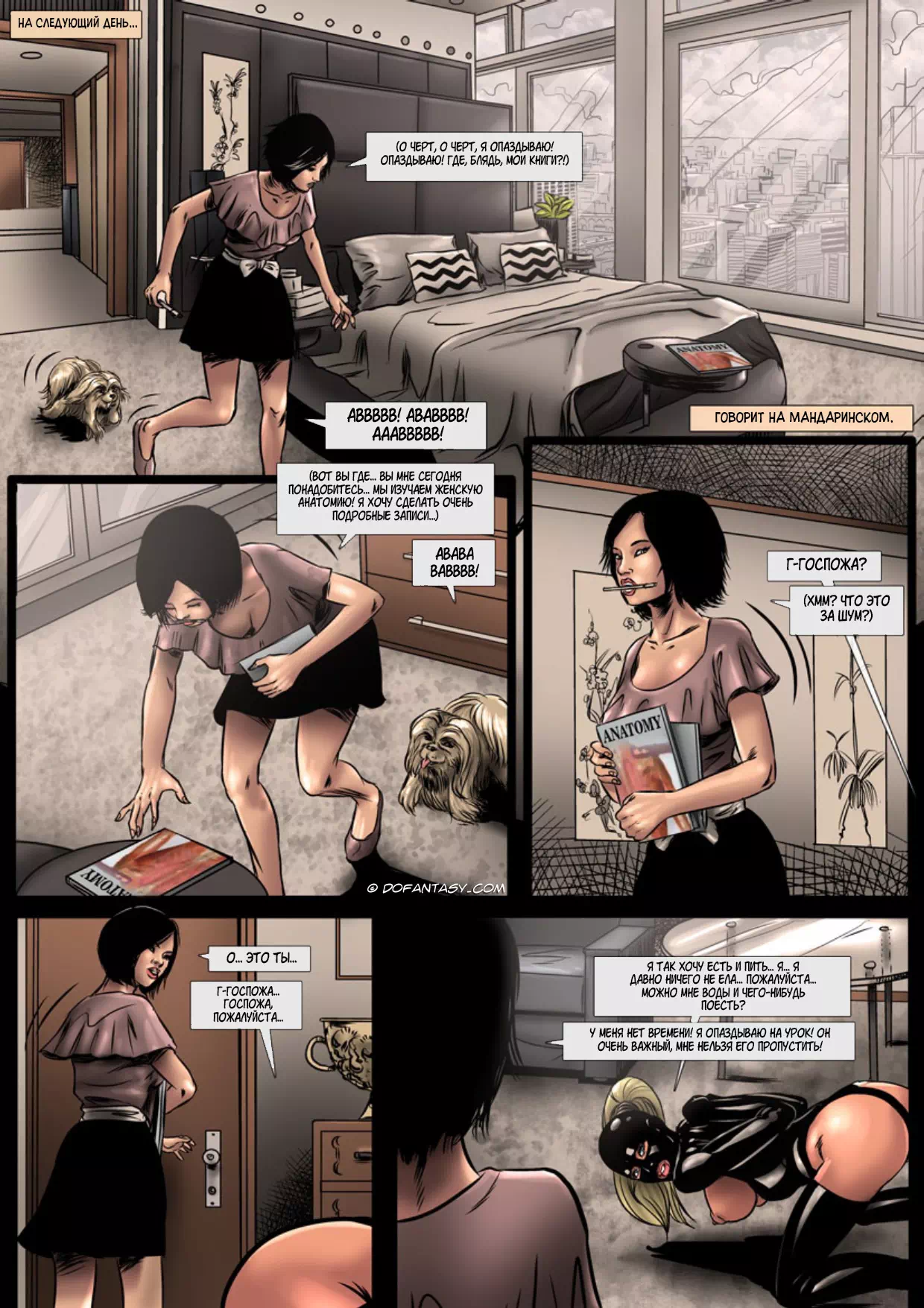 Порно комикс A Tale of Chinese Slavery №1 (История о рабыне китаянки). Часть 1 — page 18